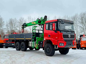 Бортовой SHACMAN X3000 6*6 с КМУ СмартЭко FG716HP_0